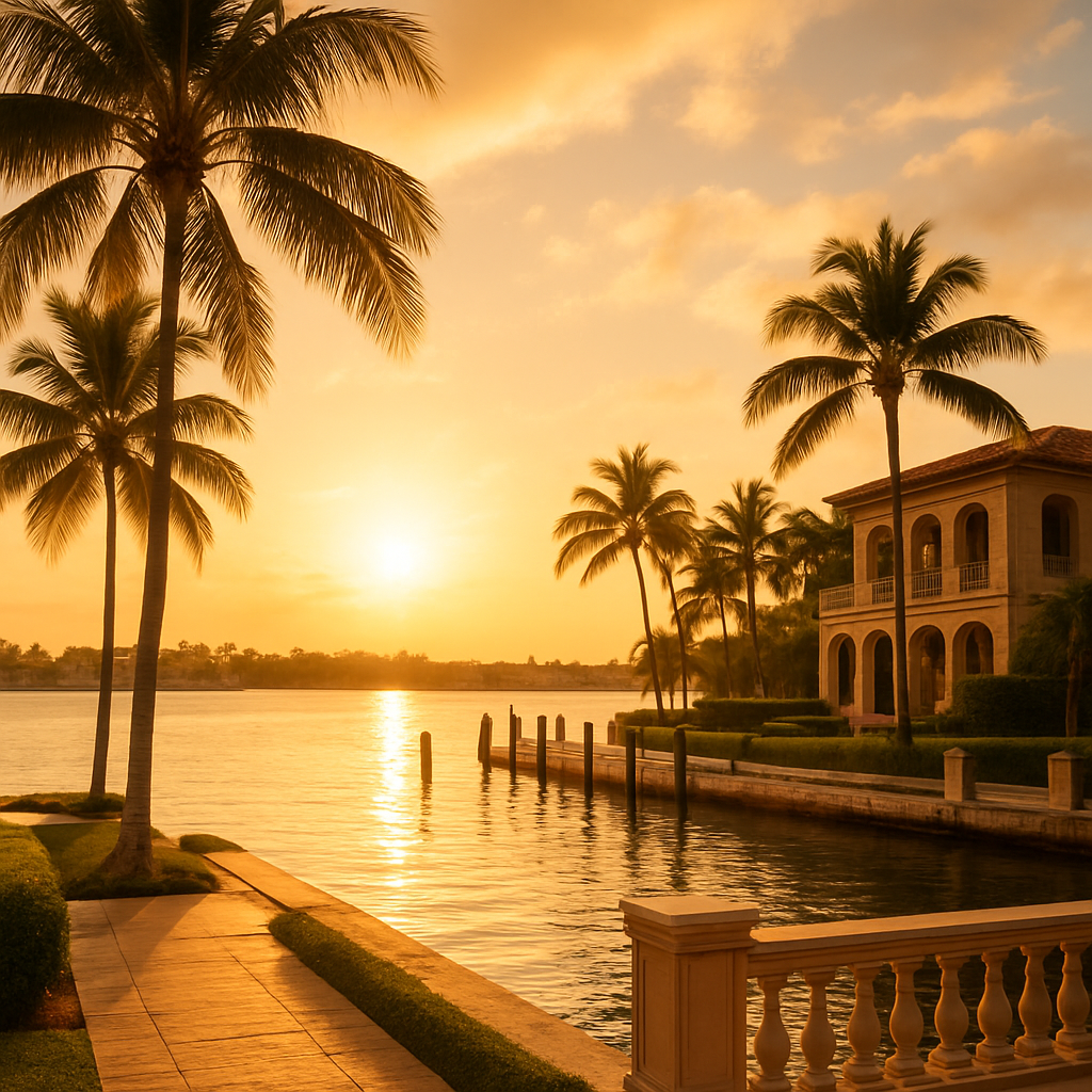 Palm Beach luxury waterfront
